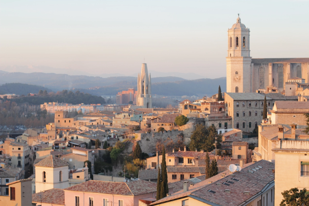 Vista de la ciudad de Girona